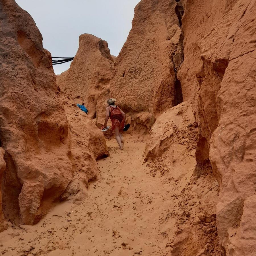 Subindo As Dunas Chales Canoa Quebrada Kültér fotó